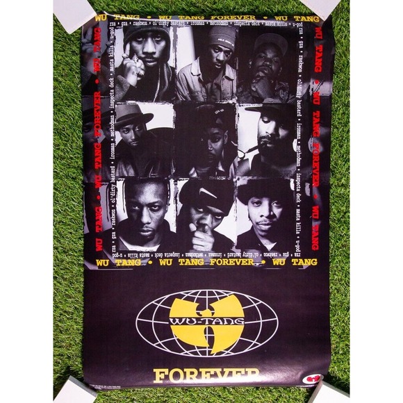 WU-TANG CLAN WU-TANG Forever Vintage 1997 22.5 X 34.5" Rare Official Poster NOS - Picture 2 of 9